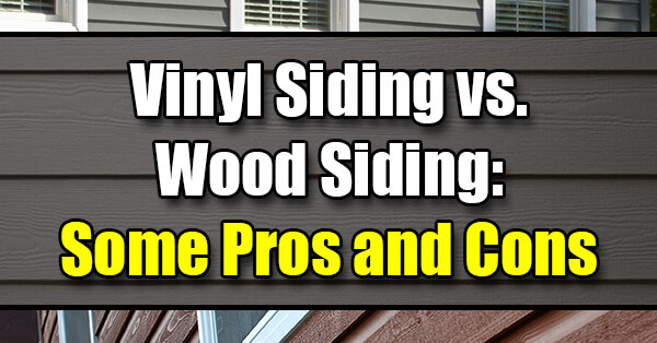 Vinyl Siding vs. Wood Siding: Some Pros and Cons - Mr. DIY Guy