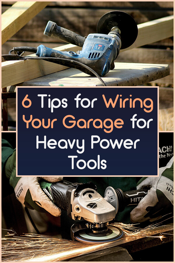 6 Tips for Wiring Your Garage for Heavy Power Tools - Mr. DIY Guy