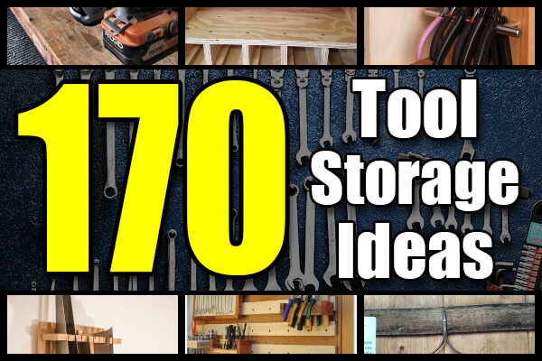 170 Tool Storage Ideas - Mr. DIY Guy